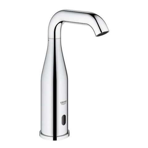 GROHE Essence Robinet de lavabo Sur pied - bec 11,3cm - électronique - IR pile - chromé SW107592