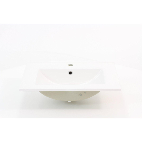 Royal Plaza Talis Lavabo pour meuble 60x45cm 1 trou de robinet avec trop-plein Blanc SW59930