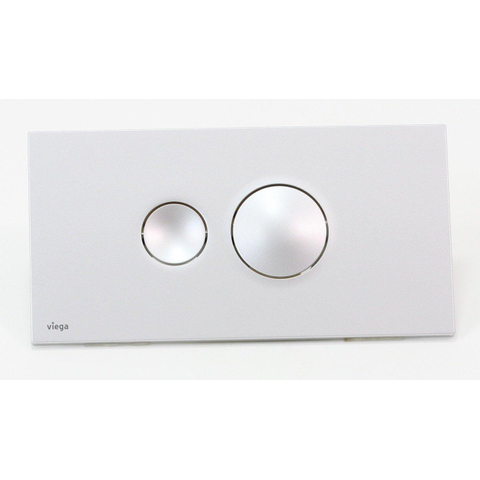 Viega Visign for style 10 plaque de commande chrome mat élégant GA84213