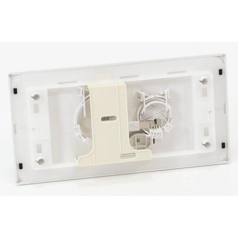 Viega Visign for style 10 plaque de commande chrome mat élégant GA84213