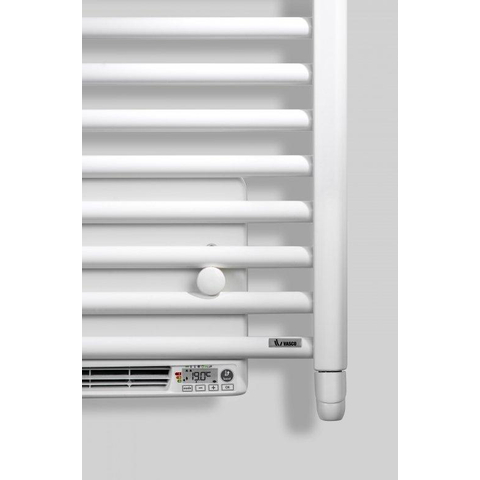 Vasco Iris radiator el. - 195.4x60cm - 1250W - Traffic White (licht beschadigd) OUTLETSTORE STORE40669