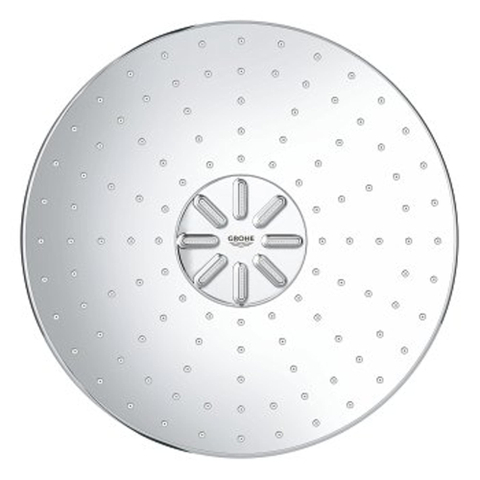 GROHE Rainshower Smartactive 310 Hoofddouche - 31cm - 2 straalsoorten - wandarm 43cm - chroom OUTLETSTORE STORE39492