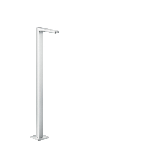 Hansgrohe Metropol Afdekset - voor staande baduitloop - hoogglans chroom SW99776