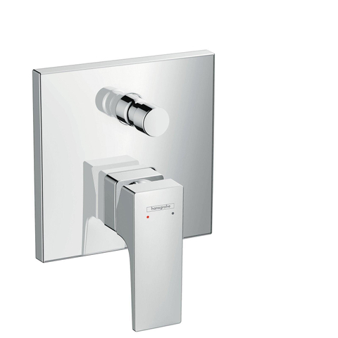 Hansgrohe Metropol Eengreeps badmengkraan - afbouwdeel - met rechte greep - hoogglans chroom SW99746