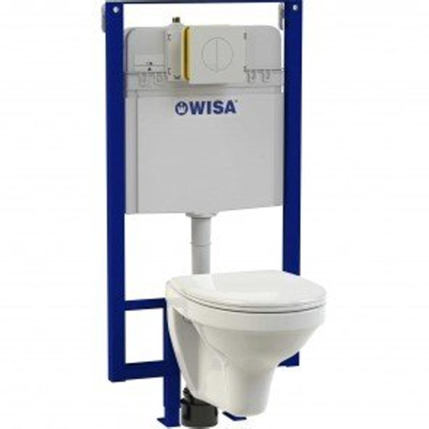 Wisa XF WC-element DF frontbediend incl. isolatiemat H1180mm OUTLETSTORE STORE45337