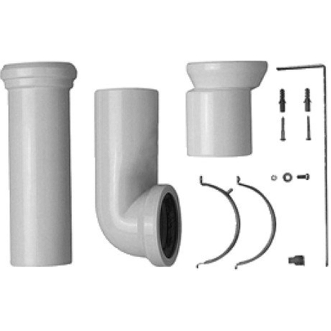 Duravit Vario afvoer - voor horizontaal en verticaal aansl.7-24 cm - wit 0293709