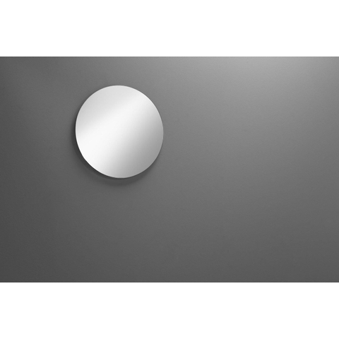 Royal Plaza Merlot miroir 50x50cm sans éclairage rond Verre Argent GA75897