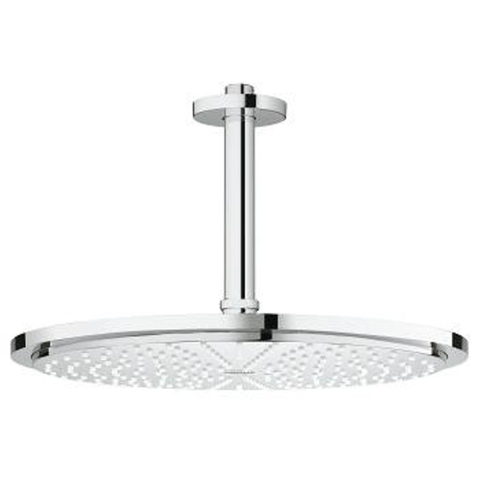 GROHE Rainshower Cosmopolitan 310 Douche de tête - 31cm - 1 jet - bras de plafond 14,2cm - chrome GA96876