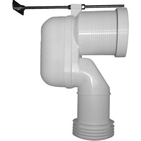 Duravit Divers vario aansluitbocht verstelbaar - 18 - 22cm - wit 0290058