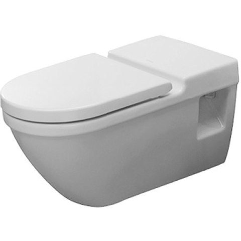 Duravit Starck 3 Vital WC-zitting - 41.6x37.1x4.6cm - Kunststof wit Glanzend TWEEDEKANS OUT14441