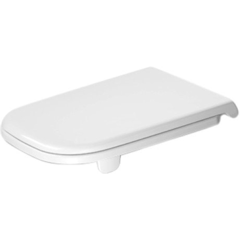 Duravit D Code Abattant avec couvercle et patins d'angle blanc GA55031