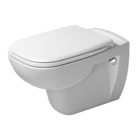 Duravit D-code Wandcloset - diepspoel - 35.5x54.5cm - wit 0289250