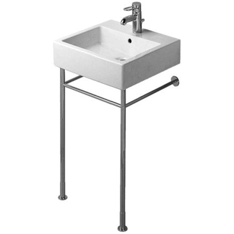 Duravit Vero Wastafel - met kraangat - met overloop - 50x47cm - wit 0305328