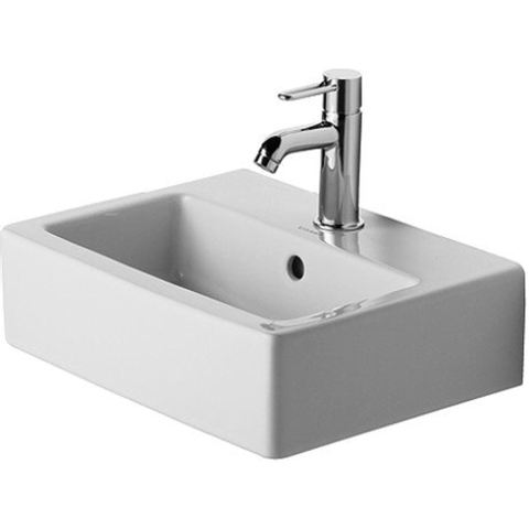 Duravit Vero Fontein - 45x35cm - met overloop - glans wit 0291347