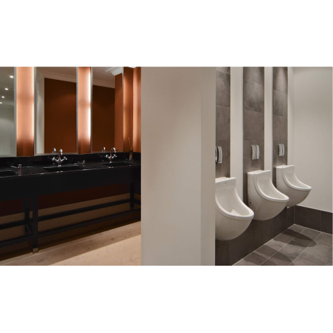 Duravit Starck 3 Urinoir afzuigend - met achterinlaat - met bevestiging - wit 0314803