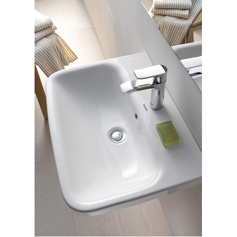 Duravit Durastyle Wastafel - 65x44cm - met 1 kraangat - met overloop - wit SW54093