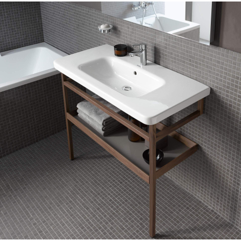 Duravit Durastyle Meubelwastafel - 80x48cm - met 1 kraangat - met overloop - wit SW54145