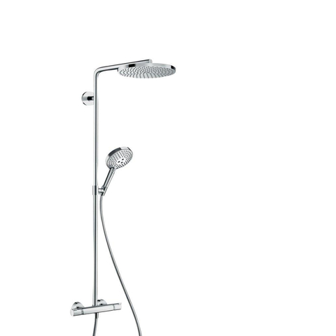 Hansgrohe Raindance Select S - select Regendoucheset - thermostaat - hoofddouche 24cm - hoogglans chroom SW204694