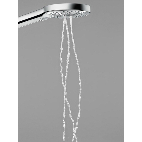 Hansgrohe Raindance Select S - select p - 3jet powderrain - doucheset - 65 cm. - hoogglans chroom SW204698
