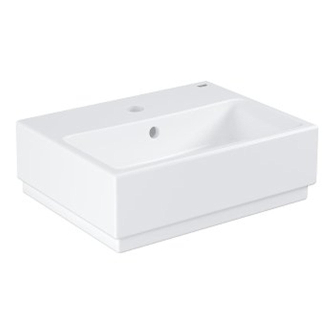 Grohe Cube Keramiek lave-mains - 45.5x35x14.3cm - trou de robinet au centre - blanc SW205854