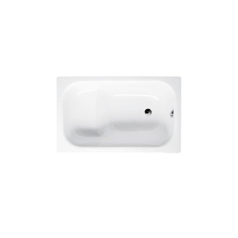 Bette acier laminé bain de siège pour les pieds paroi épaisse 105x65cm blanc 0360424