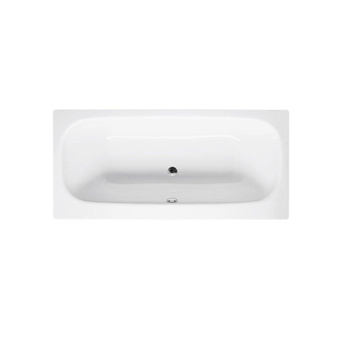 Bette Duett baignoire acier émaillé rectangulaire 170x80x42cm blanc 0340918