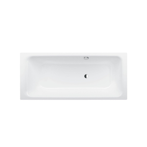 Bette Select baignoire acier à panneaux rectangulaire 180x80x42cm avec trop-plein avant 0371832