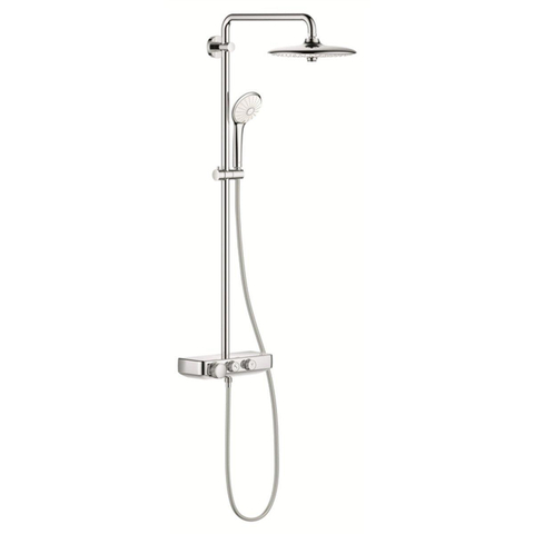 Grohe Euphoria SmartControl ensemble de douche pluie apparent – douche de tête Ø 26 cm – 2 fonctions – chrome SW209452