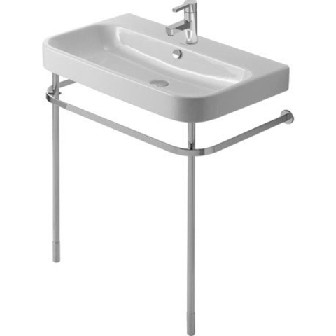 Duravit Happy D.2 Onderstel verstelbaar - 5cm - voor wastafel 231865 - hoogglans chroom SW54321