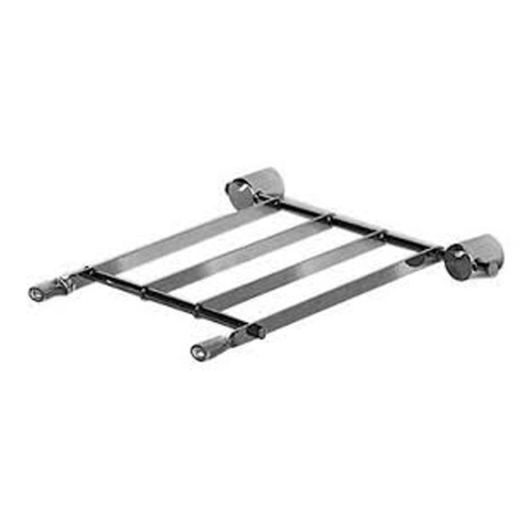Duravit Duravital Emmerrooster - met bevestigingsset - hoogglans chroom 0291274