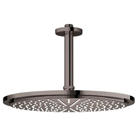 Grohe Rainshower Cosmopolitan 310 Hoofddouche - 31cm - 1 straalsoort - plafondarm 14.2cm - hard graphite (antraciet) SW98876