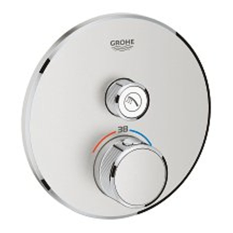 Grohe Grohtherm SmartControl Inbouw Douchekraan - thermostatisch - Supersteel (RVS) SW225094