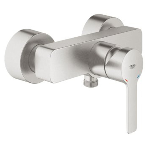 Grohe Lineare New Douchekraan - met koppelingen - Supersteel (RVS) SW97554