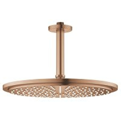 Grohe Rainshower Cosmopolitan 310 Hoofddouche - 31cm - 1 straalsoort - plafondarm 14.2cm - brushed warm sunset (koper) SW98879