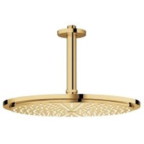 Grohe Rainshower Cosmopolitan 310 Hoofddouche - 31cm - 1 straalsoort - plafondarm 14.2cm - cool sunrise (goud) SW98880
