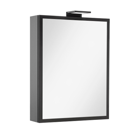 Vtwonen Stock spiegelkast links 45x60cm black SW373959