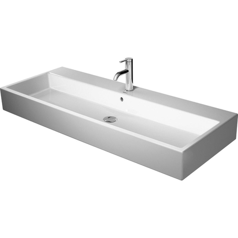 Duravit Vero Air lavabo - 120x47x16.5cm - 1 trou de robinet - avec trop-plein - blanc SW156914
