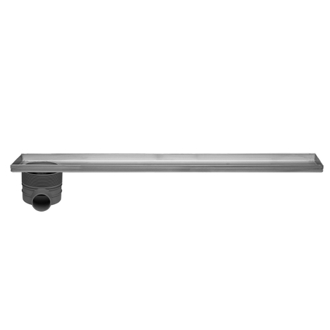 Easy drain Multi partie encastrable drain 100cm sortie latérale sans grille inox SW227630