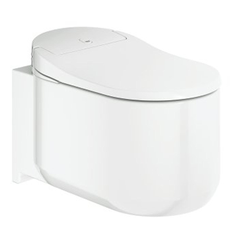 GROHE Sensia Arena WC lavant – abattant automatique & séchage à air chaud – blanc brillant SW241588