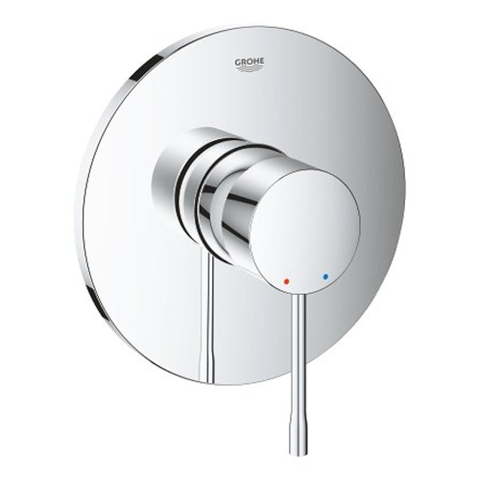 Grohe Essence New Inbouwthermostaat - 1 knop - zonder omstel - chroom SW236929