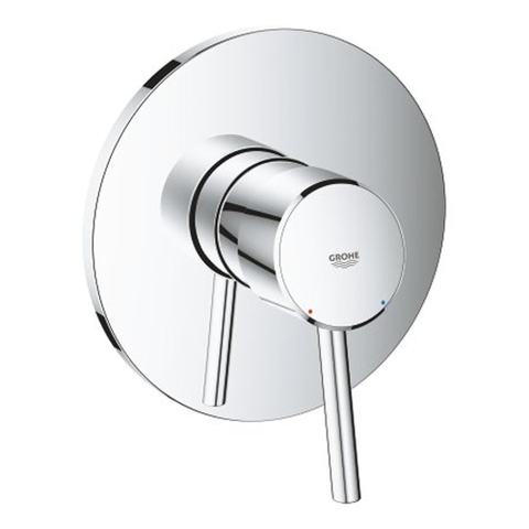 GROHE Concetto Partie de finition pour robinet de douche encastrable sans inverseur Chrome SW236910
