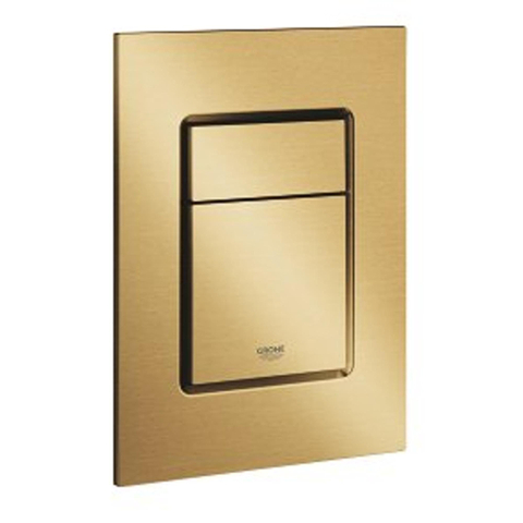 Grohe Skate cosmopolitan plaque de déclenchement 2 boutons taille S Cool Sunrise brossé DESTOCKAGE OUT7405