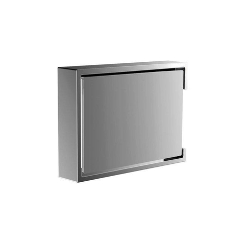 Emco Liaison Porte-rouleau de toilette avec clapet chrome SW158939