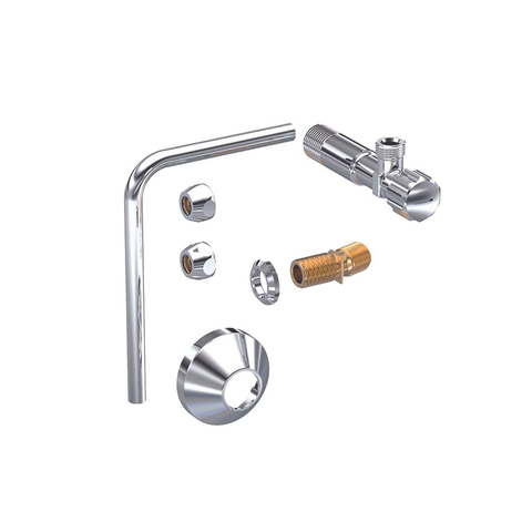 Geberit AquaClean wateraanluitset voor Mera staande wc - chroom SW259145