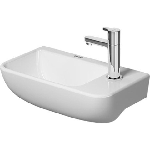 Duravit Me by starck Starck Me fontein kraangat rechts - 40x22cm - glans wit SW258684