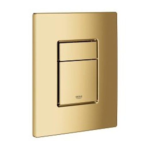 Grohe Skate Cosmopolitan Bedieningsplaat - dualflush - horizontaal/verticaal - kunststof - cool sunrise (goud) SW116325