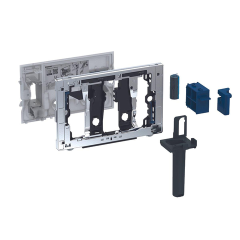 Geberit Sigma toiletblokhouder - voor DuoFresh stick Sigma - 8cm - glansverchroomd (chroom) SW296559