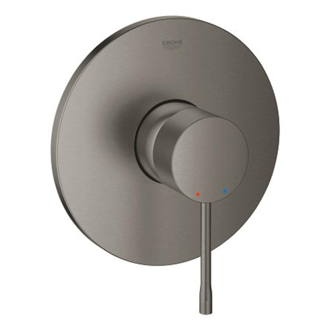 Grohe Essence New Mitigeur de douche encastré - 1 bouton - brushed hard graphite 24057AL1 SW296716
