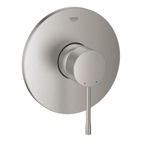 Grohe Essence New Douchekraan inbouw - 1 knop - Supersteel (RVS) SW296728