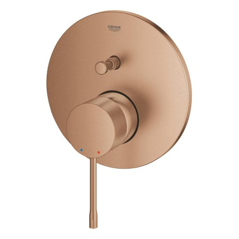 Grohe Essence New Afbouwdeel - voor inbouw badkraan - met omstel - brushed warm sunset (koper) SW296691